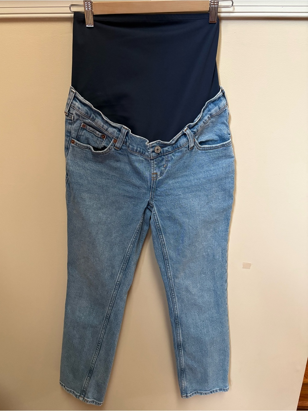 Abercrombie & Fitch Ankle Straight Maternity Jeans